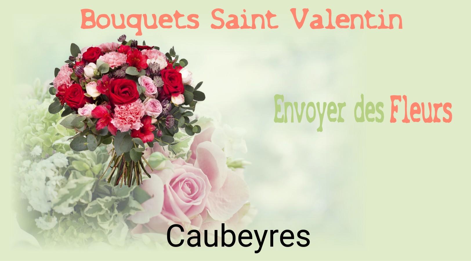 Roses de Saint-Valentin livrées à Caubeyres