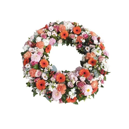 COURONNE DE FLEURS DEUIL CAUBEYRES